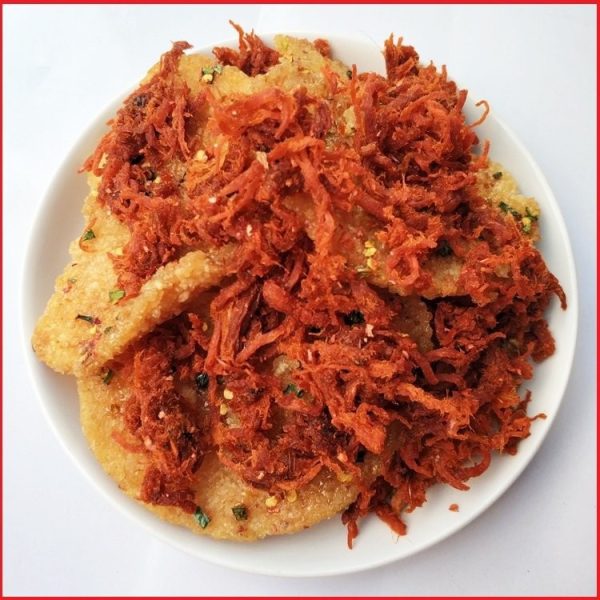 cơm cháy khô bò