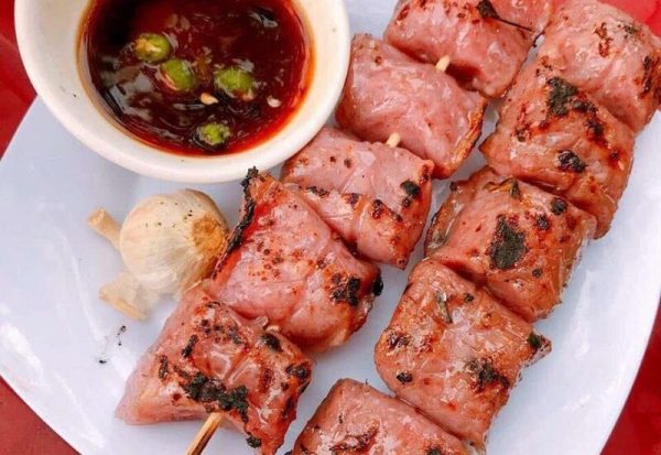 Nem chua nướng - Hình ảnh 2