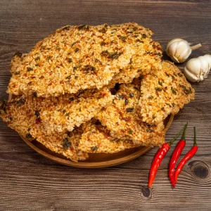 cơm cháy mắm hành